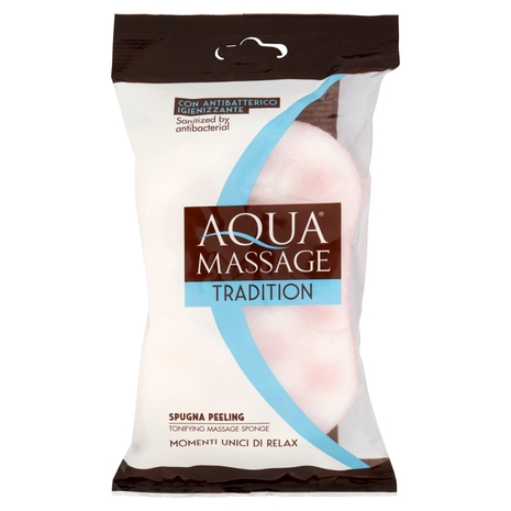 Aquamassage Tradition Spugna Peeling con Antibatterico Igienizzante